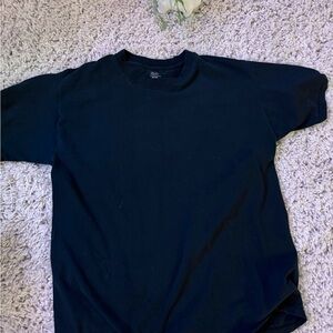 Fruit of the loom comfy Black short sleeve crewneck tee